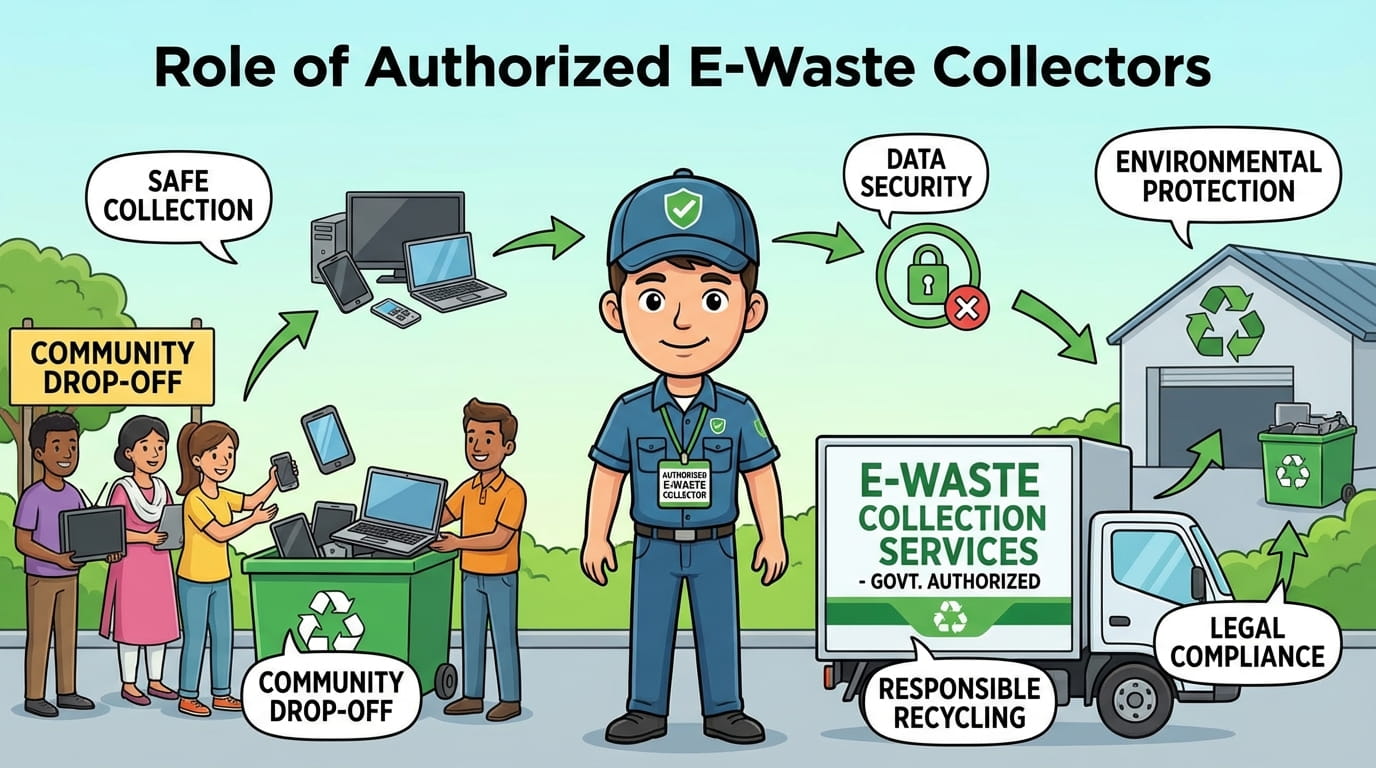 Role of Authorized E-Waste Collectors in India